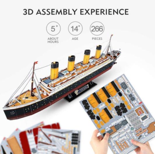 Detala Dezajna Papero Jigsaw DIY Stadiono 3D Puzla Modelo